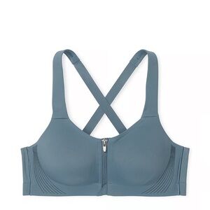 VSX // Knockout™ Front-Close Sports Bra 36B NWOT Dark Steel